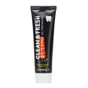 Consly Bamboo Charcoal & Peppermint Gel Toothpaste 105г