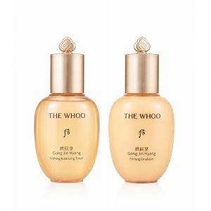 The Whoo Gongjinhyang Firming Balancing Toner and Emulsion